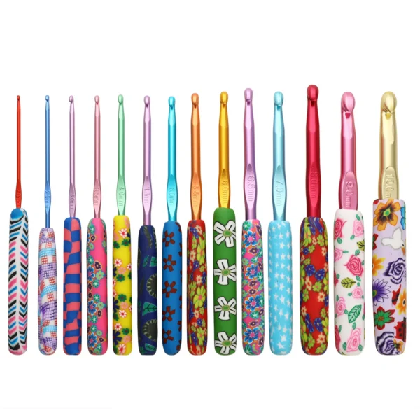 Knitting Kits Aluminum Crochet Hooks Set for DIY