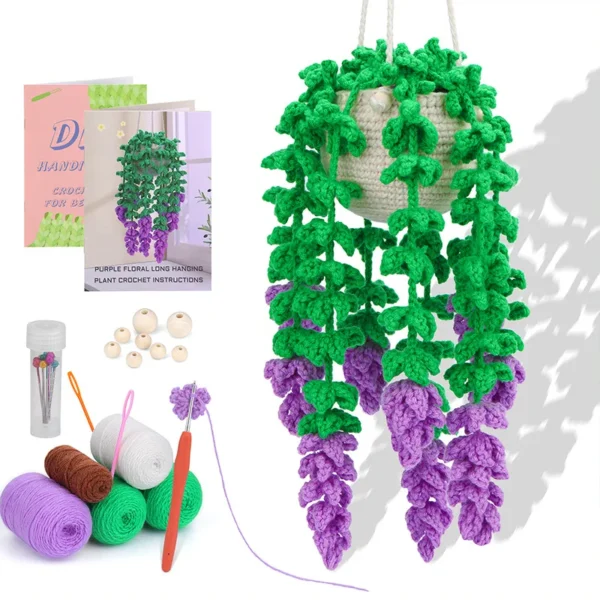 Knitting Kits: DIY Hanging Plant Accessories Set - Image 2