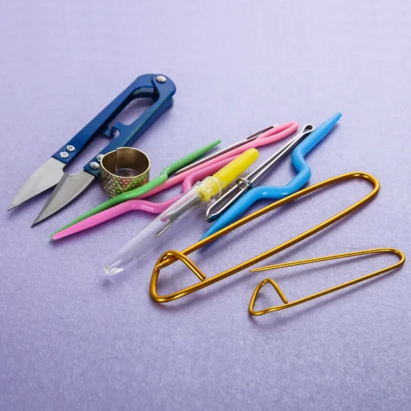 Knitting Kits: DIY Needlework Tools & Storage Set - Image 5