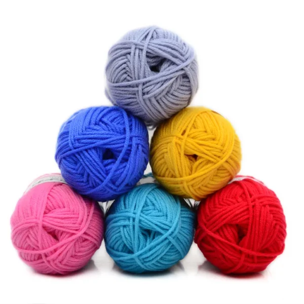 Knitting Kits: Soft Cotton Wool Yarn for Sweater DIY - Image 3