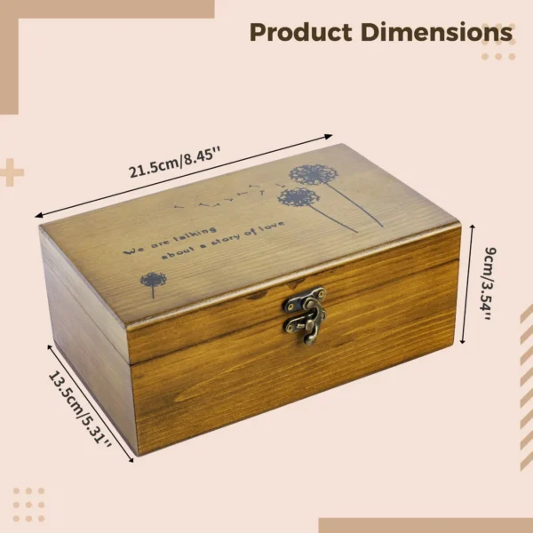 Knitting Kits with Sewing Tools & Retro Wooden Box - Image 4