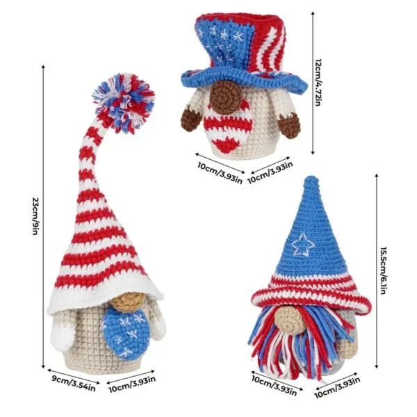 Knitting Kits: Gnome Crochet Starter Set with Yarn - Image 5