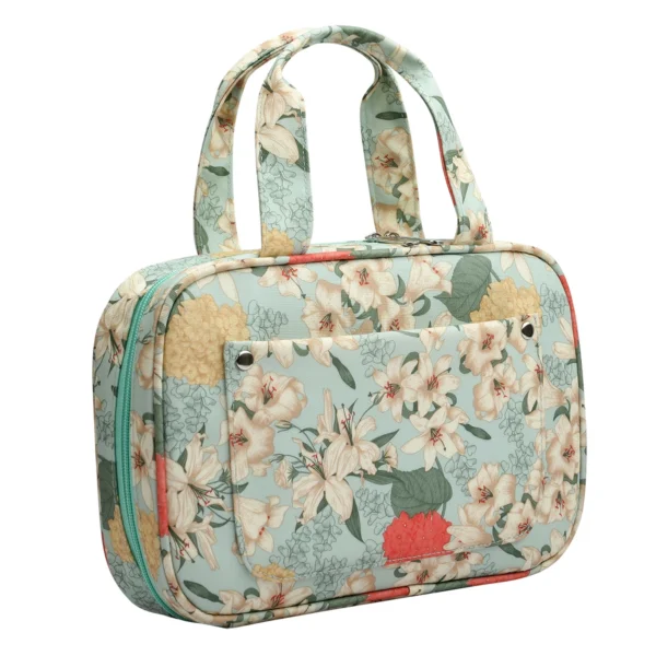 Knitting Kits Organizer: Portable Green Bag for Needles - Image 3