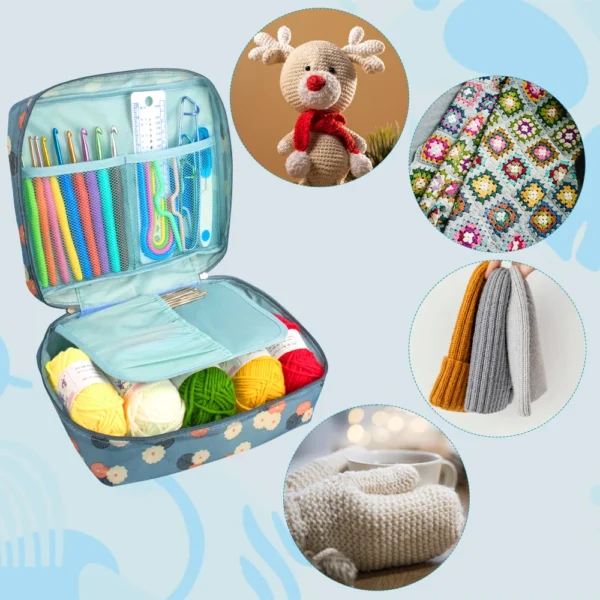 Knitting Kits: Crochet Hook Set with Handles - Image 5