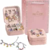 Knitting Kits: 3pcs Beaded Bracelet Set with Storage Box
