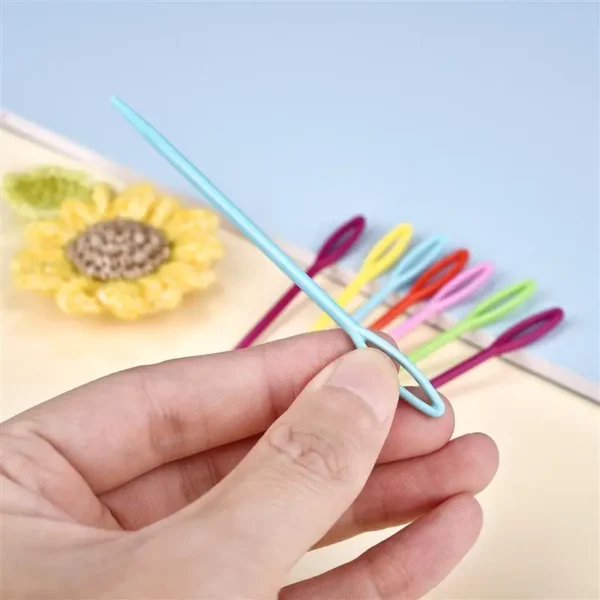 Knitting Kits: 100PCS Sewing Needles & Crochet Hooks - Image 3