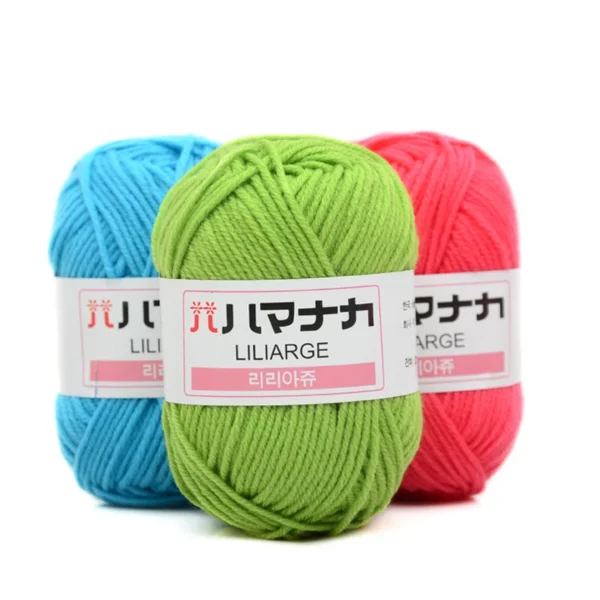 Knitting Kits: Soft Cotton Wool Yarn for Sweater DIY - Image 2