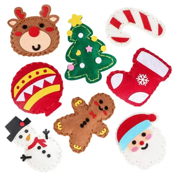 Knitting Kits: Christmas DIY Doll Crochet Kit for Beginners - Image 4