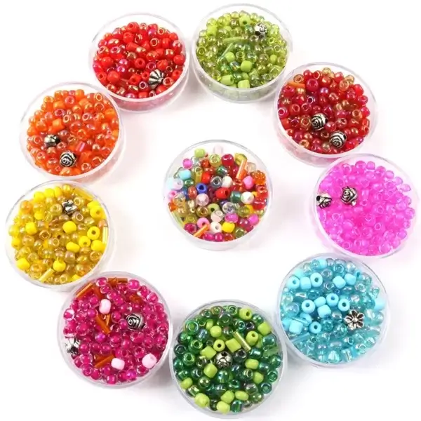 Knitting Kits - Beads Jewellery Making Craft Kit for Kids - Image 4