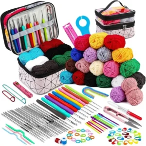 Knitting Kits for Beginners - 105Pcs Crochet Set