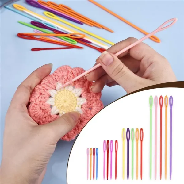 Knitting Kits: 100PCS Sewing Needles & Crochet Hooks
