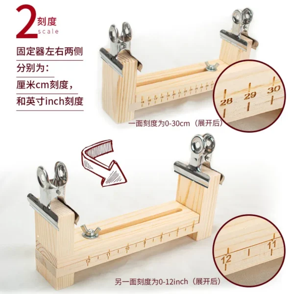 Knitting Kits - Wooden Jig Bracelet & Braiding Tool - Image 6