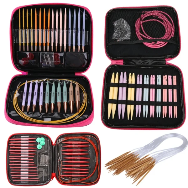 Knitting Kits – Circular Needles Set for Beginners