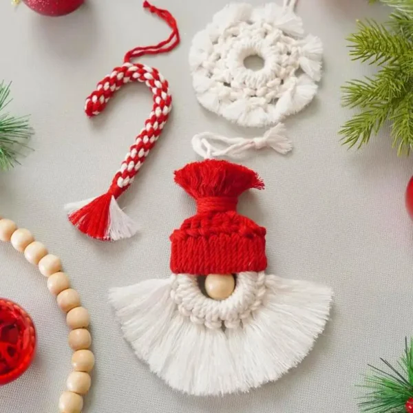 Knitting Kits: Beginner Crochet Kit For Girls Holiday Edition