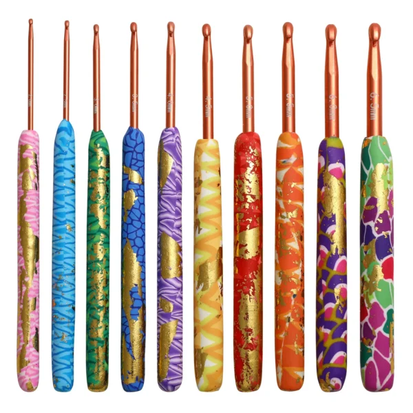 Knitting Kits Aluminum Crochet Hooks Set for DIY - Image 2