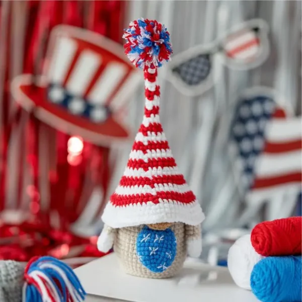 Knitting Kits: Gnome Crochet Starter Kit with Yarn - Image 5