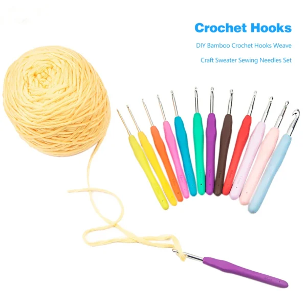 Knitting Kits - Aluminum Crochet Hooks with Storage - Image 5