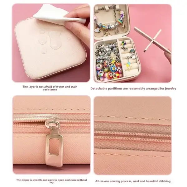 Knitting Kits: 3pcs Beaded Bracelet Set with Storage Box - Image 2