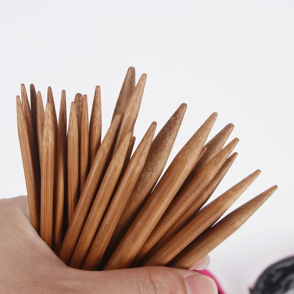 13 Pairs Bamboo Knitting Kits Circular Needles Set - Image 4