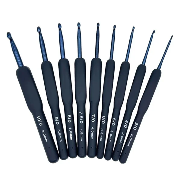 Knitting Kits with 9Pcs Soft Handle Crochet Tools - Image 4