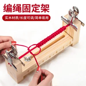 Knitting Kits - Wooden Jig Bracelet & Braiding Tool