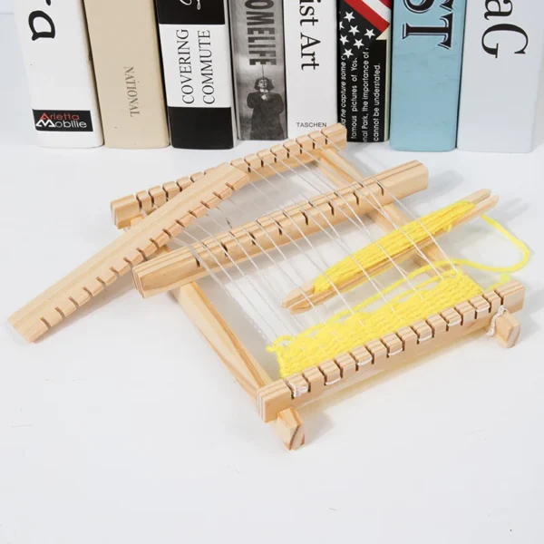 Knitting Kits: Wooden Loom Set for DIY Beginners - Image 5