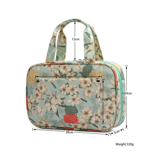 Knitting Kits Organizer: Portable Green Bag for Needles - Image 6