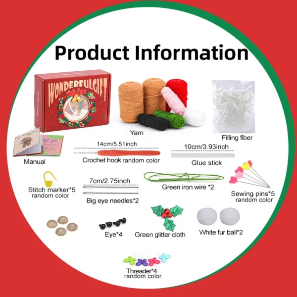 Knitting Kits: Christmas DIY Craft with Video Tutorials - Image 2