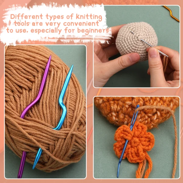 Knitting Kits: Professional Set with Needles & Box - Image 3