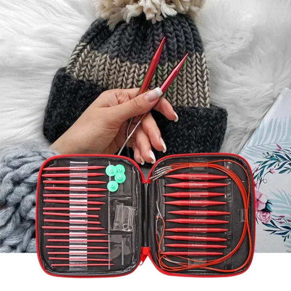 Knitting Kits – Circular Needles Set for Beginners - Image 3