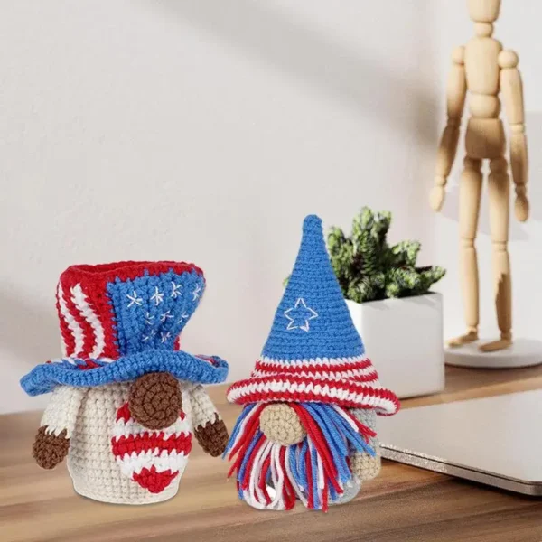 Beginner Knitting Kits with Yarn and Crochet Supplies - Image 3