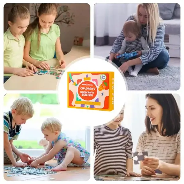 Knitting Kits: Christmas DIY Doll Crochet Kit for Beginners - Image 6