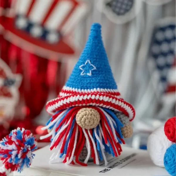Knitting Kits for Beginners - Portable Gnome Crochet Set - Image 3
