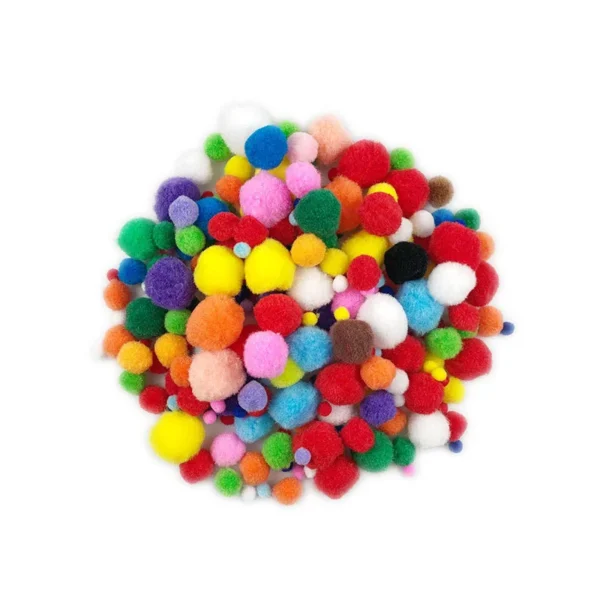 Knitting Kits - Pompom Balls, Eyes, Chenille Stems - Image 3