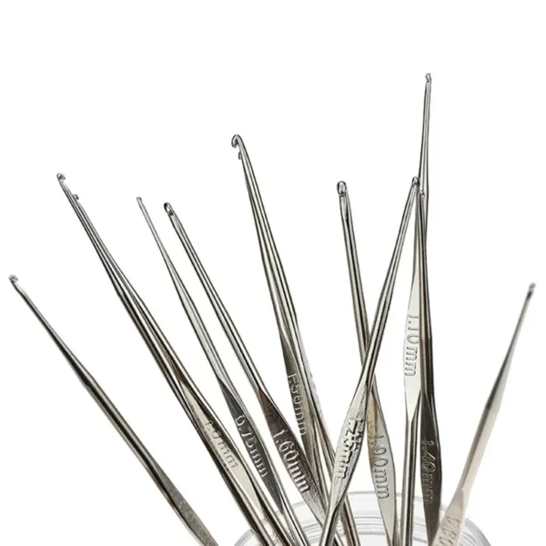 Knitting Kits: 22PCS Crochet Hooks, Needles, Case - Image 4